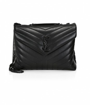Medium Loulou Matelassé Leather Shoulder Bag