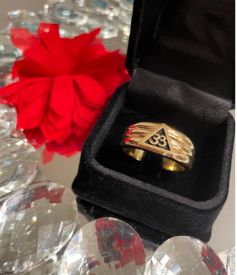 33rd Degree Master Mason Ring